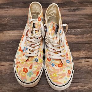 Vans Women's Floral High-Top Sneakers - Multicolor